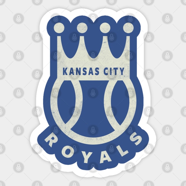 Kansas City Royals 2 by Buck Tee Sticker by Buck Tee